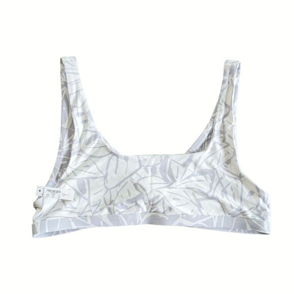 Madewell Reversible Bikini Set Abstract Flora Sz L NWT High Waist Beach Pool - Picture 12 of 16